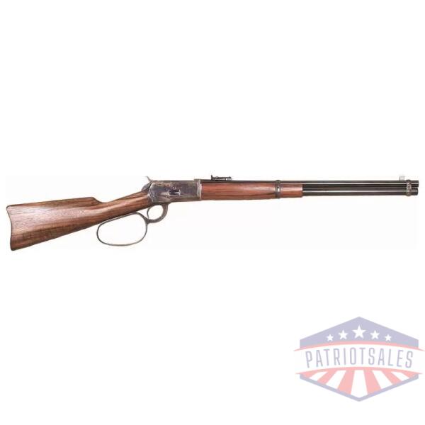 CIMARRON 1892 COGBURN CARBINE - 45LC 20" LARGE LOOP BLUED WAL