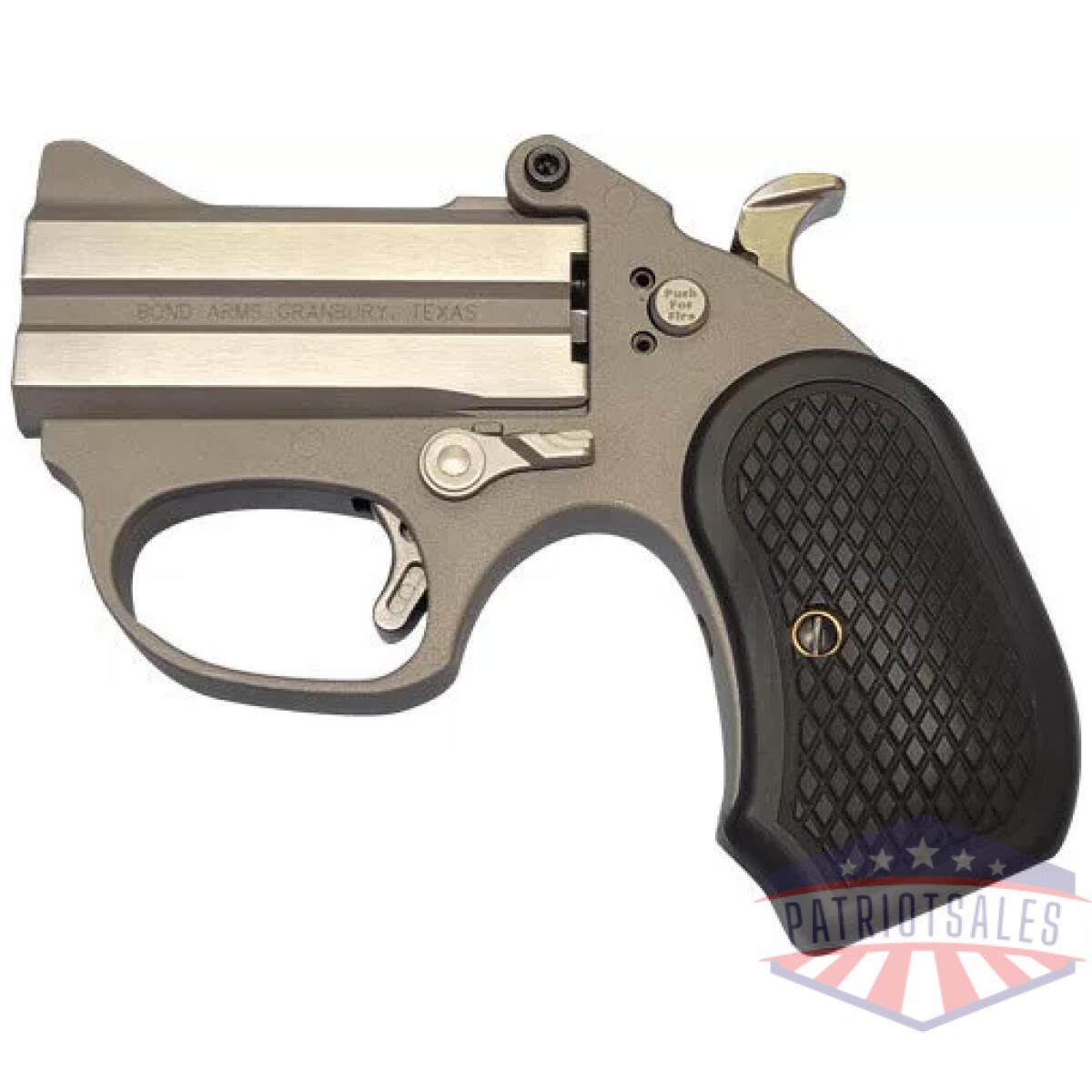 Gbahb9mm - bond arms honey-b 9mm - 3" mattes ss b6 extended grip - gbahb9mm