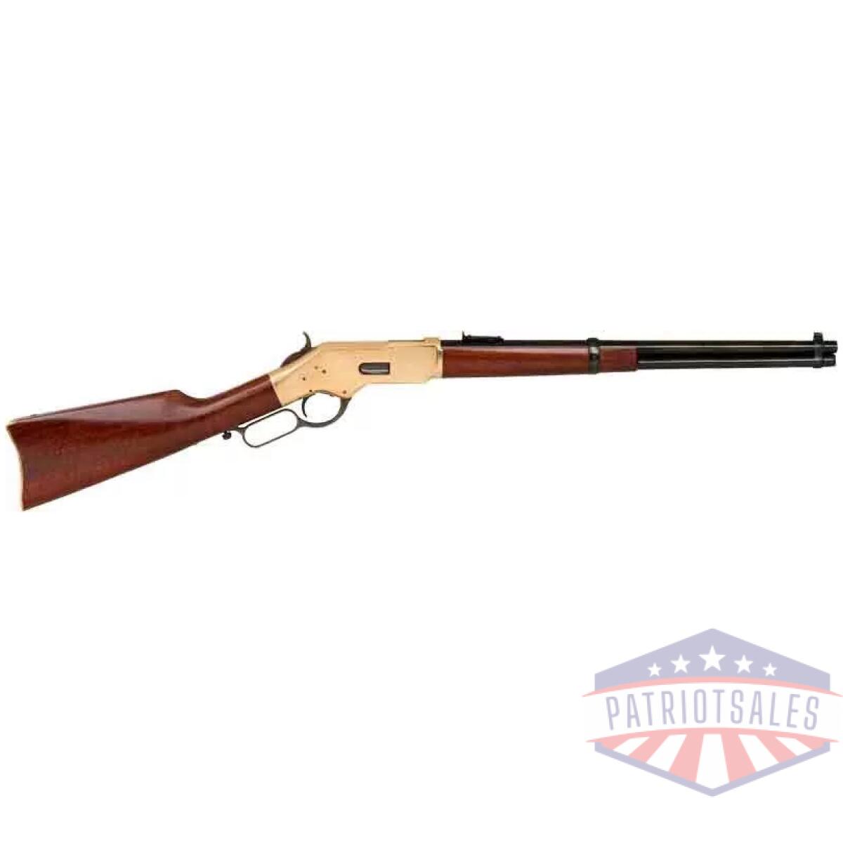 Gca228as1_1 - cimarron 1866 yellowboy 45lc - 19" sr carbine blued walnut - gca228as1 1