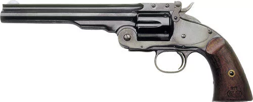CIMARRON NO.3 SCHOFIELD 45LC - 7" FS BLUED WALNUT