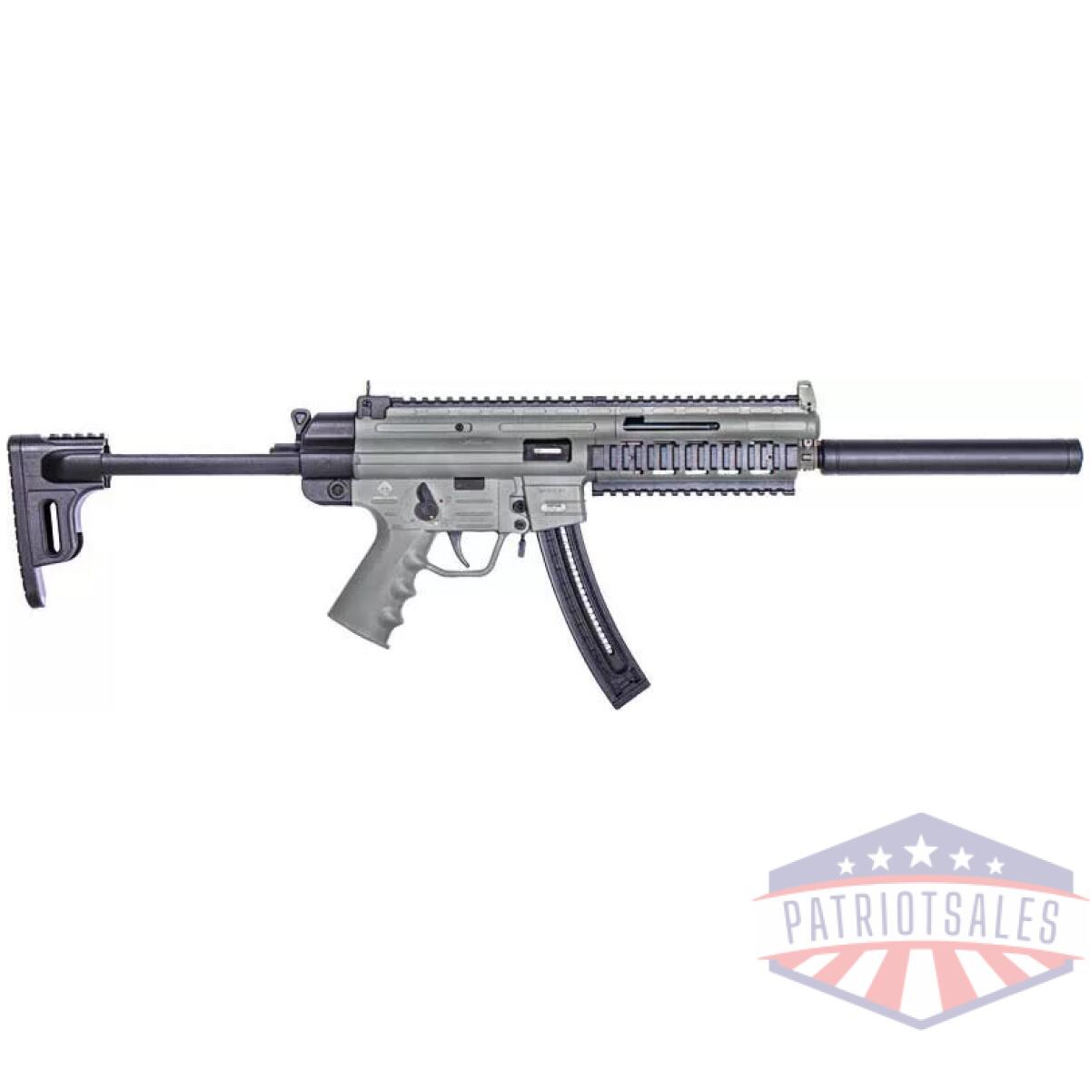 Gerggsg1622s_1 - german sport gsg-16 22lr - 16. 25" 22rd smoke grey - gerggsg1622s 1