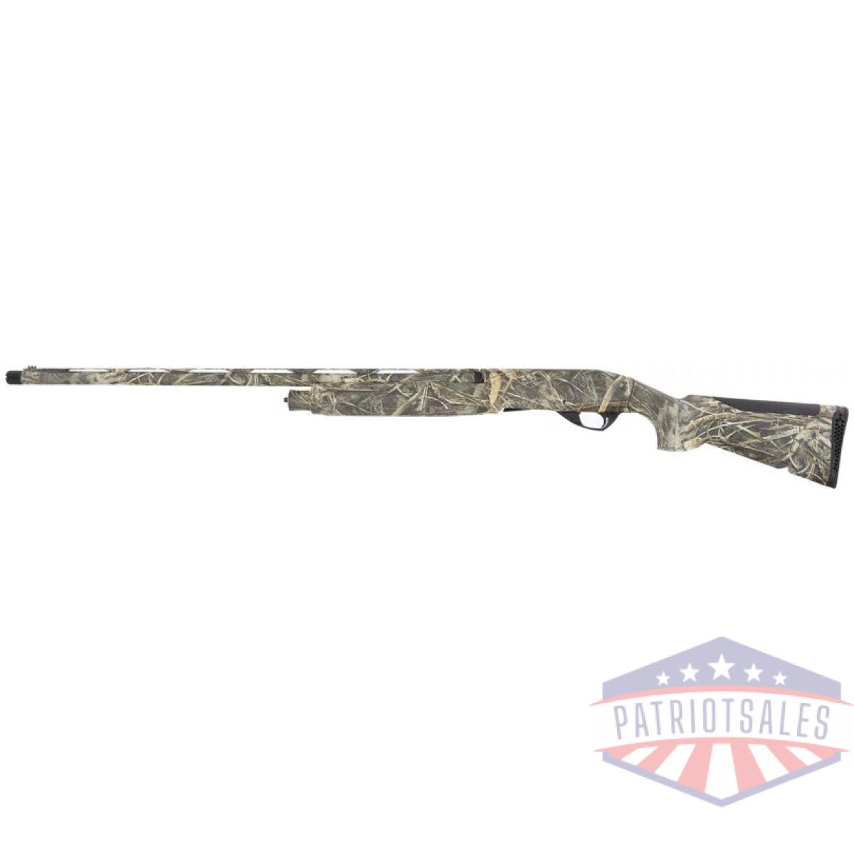 Gew21228pgm_left - weatherby element 2 waterfowl - 12ga 3" 28" realtree max-7 - gew21228pgm left