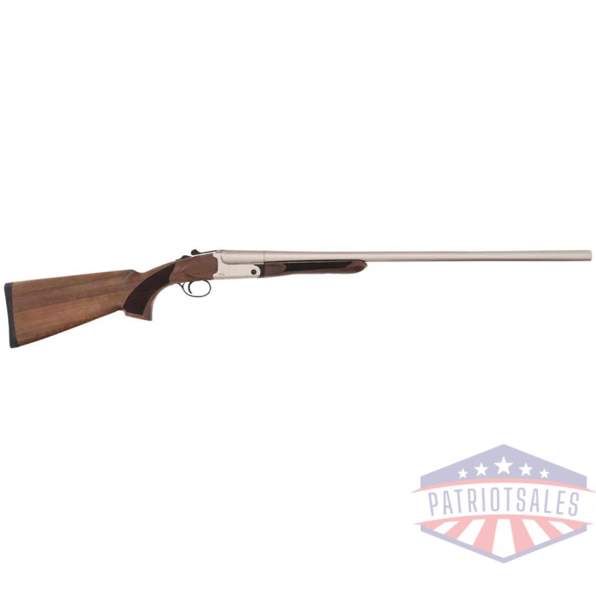 Gft61228nkl_1 - pointer ft6 sxs 12ga 28" bbl - nickel turkish walnut - gft61228nkl 1