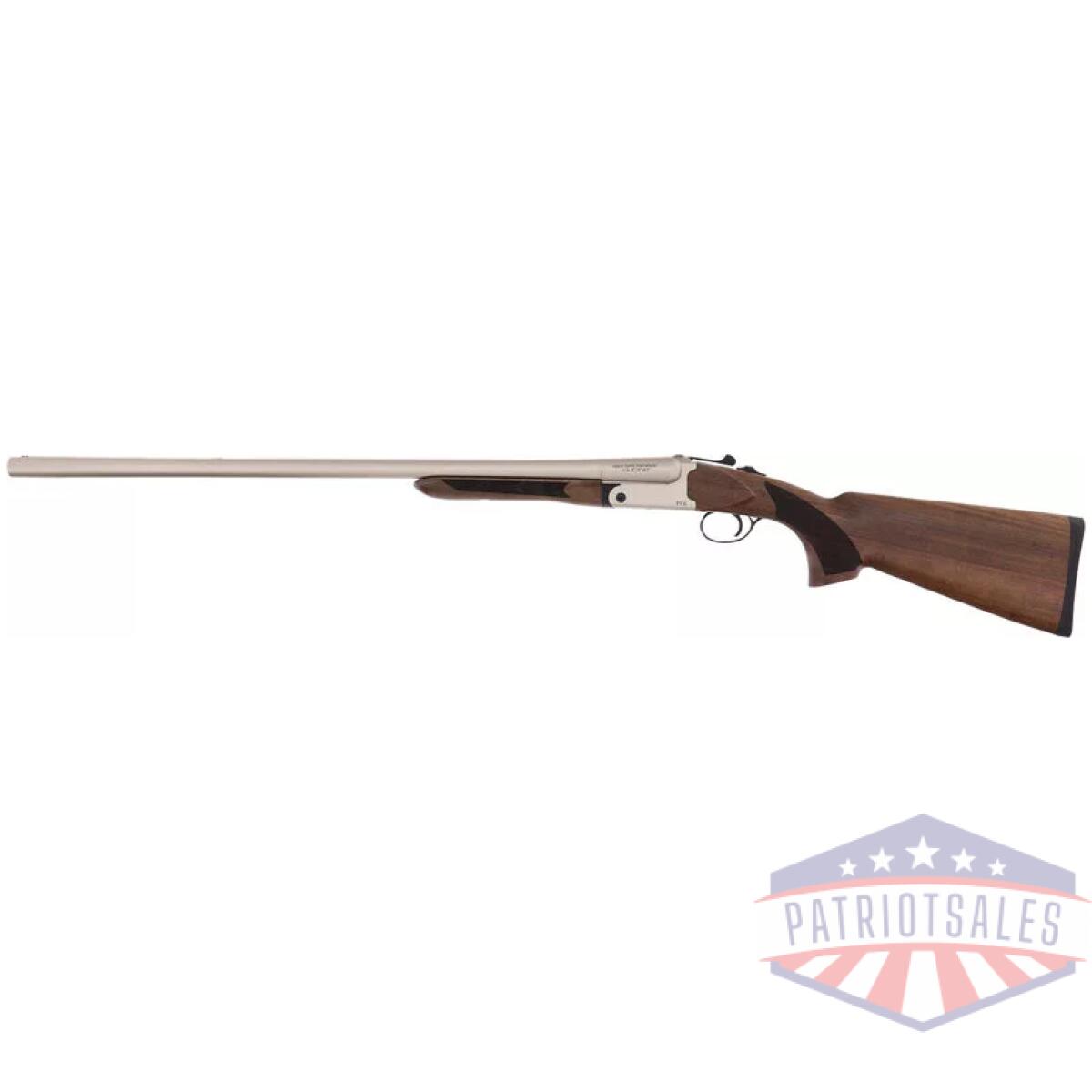 Gft61228nkl_left_1 - pointer ft6 sxs 12ga 28" bbl - nickel turkish walnut - gft61228nkl left 1