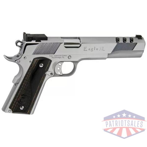 IVER JOHNSON EAGLE XL PORTED - 45ACP 6" ADJ POLISHED CHROME