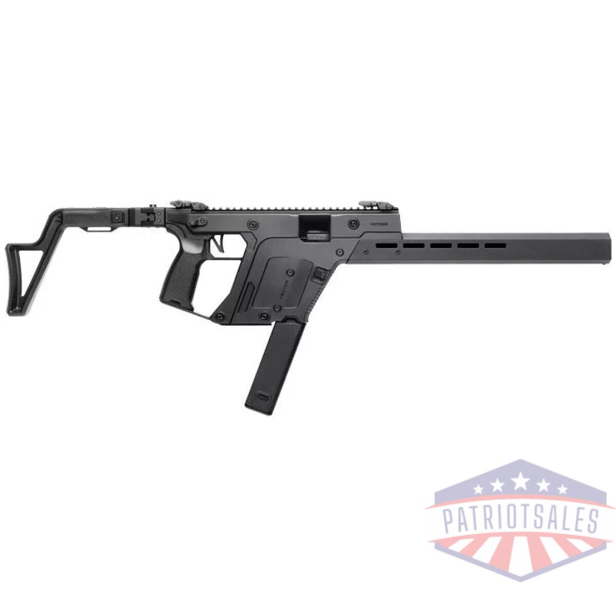 Gkv453cbl00_right - kriss vector crb g3 45acp 16" - 30rd folding stock black - gkv453cbl00 right