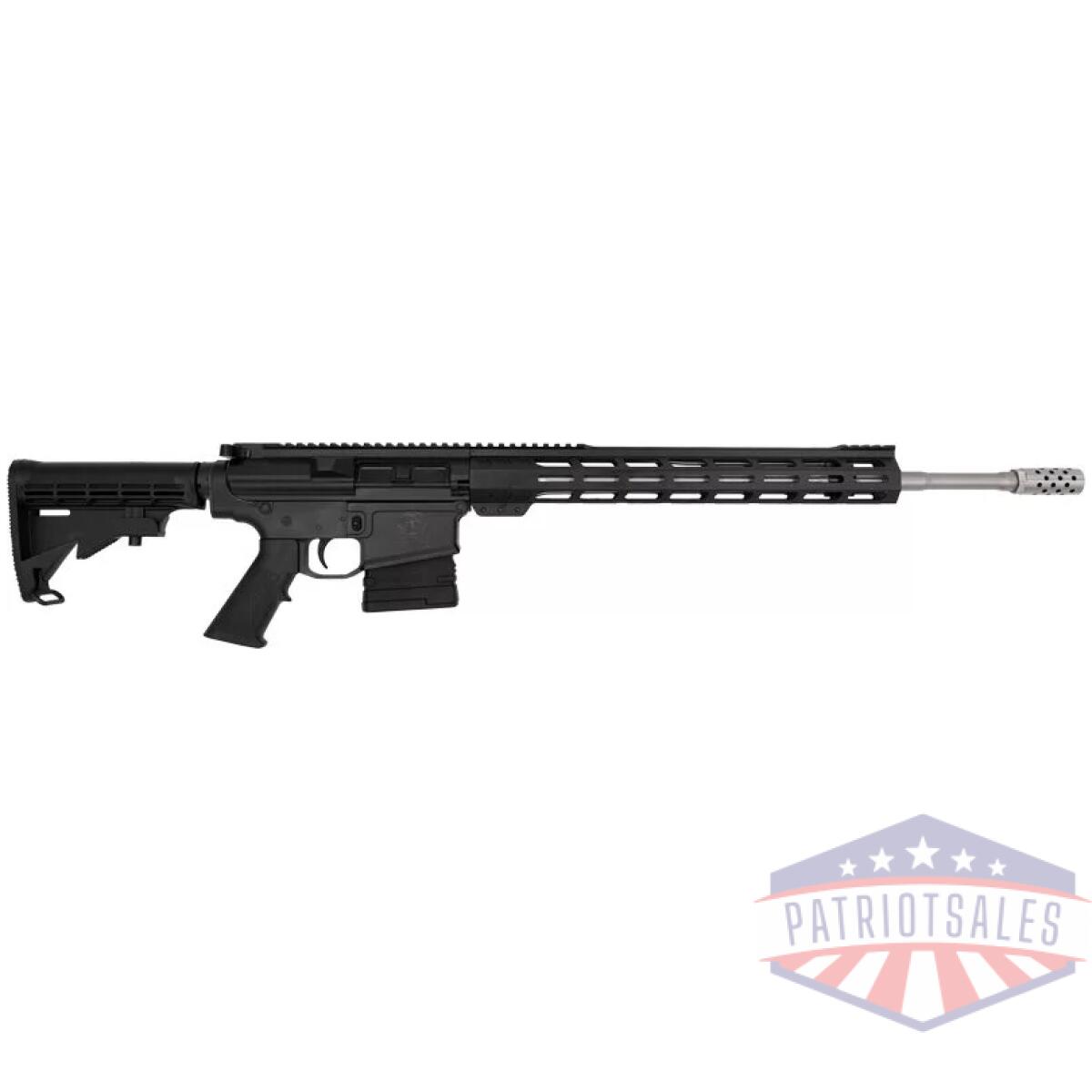 Glfa ar10 rifle 6. 5cm 20" s/s - bbl w/5r rifling 10-shot black - image 1