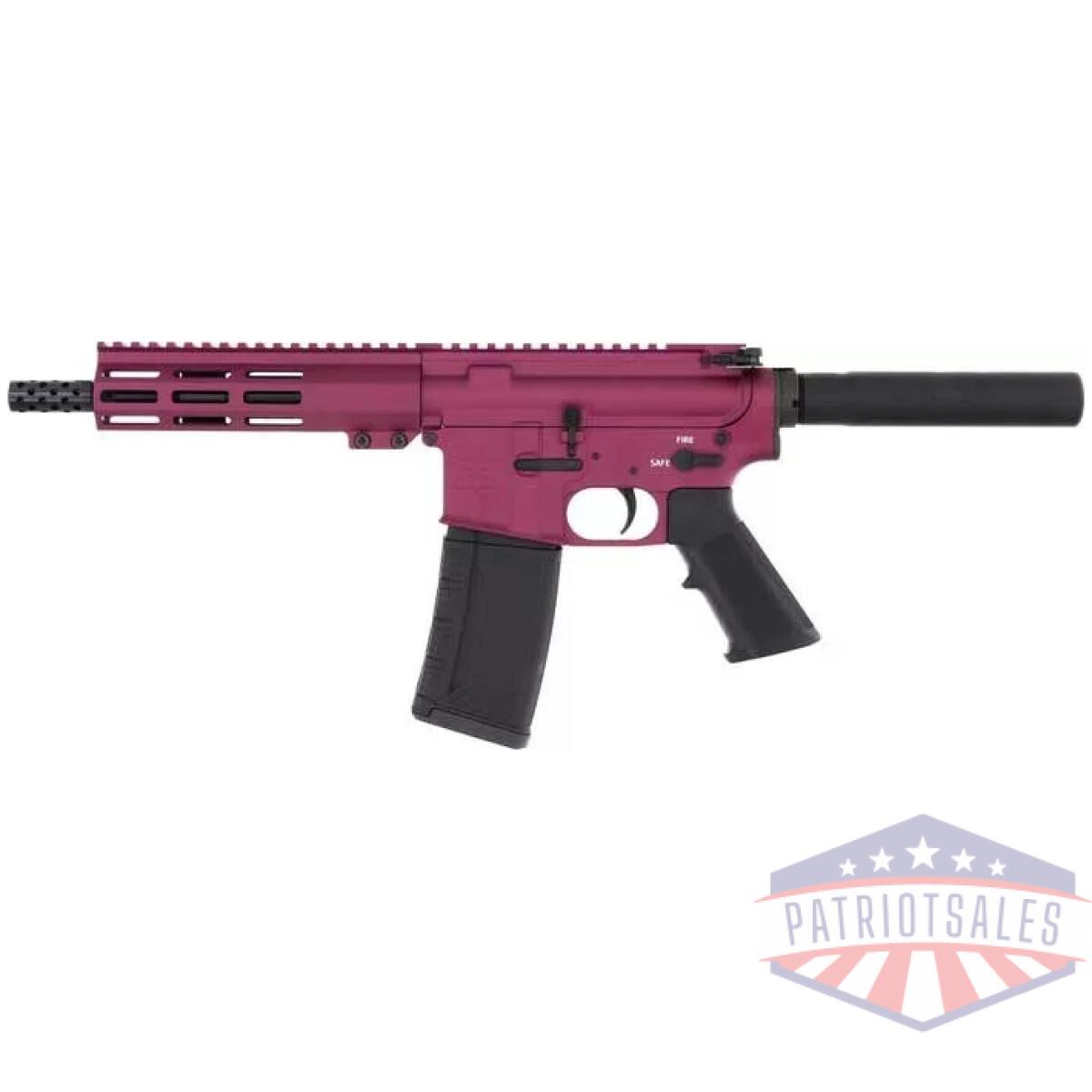 Glfa ar15 pistol 223 wylde - 7. 5" nitride barrel blk cherry - image 2