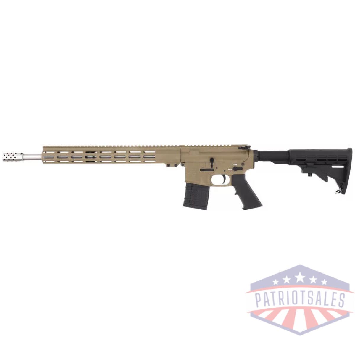 Gl15450ssfde_left - glfa ar15 450 bushmaster - 18" s/s bbl flat dark earth - gl15450ssfde left