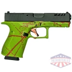 GLFA 19 STRIKER 9MM 4" 15 SHOT - BLK SLIDE SPLATER ZOMBIE FRAME