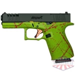 GLFA 19 STRIKER 9MM 4" 15 SHOT - BLK SLIDE SPLATER ZOMBIE FRAME - Image 2