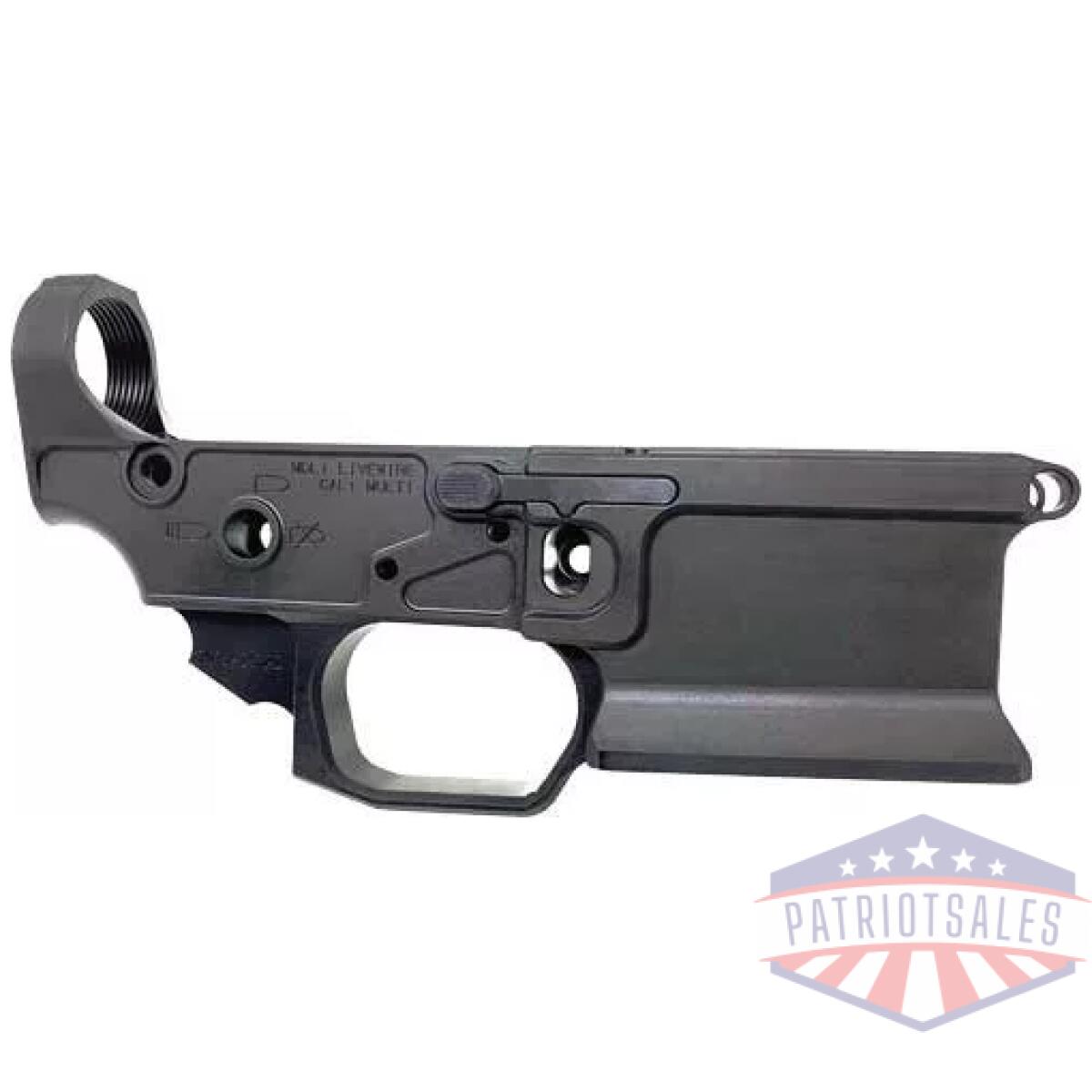 Glivewireforged - sharps bros livewire ar-15 - stripped lower receiver black - glivewireforged