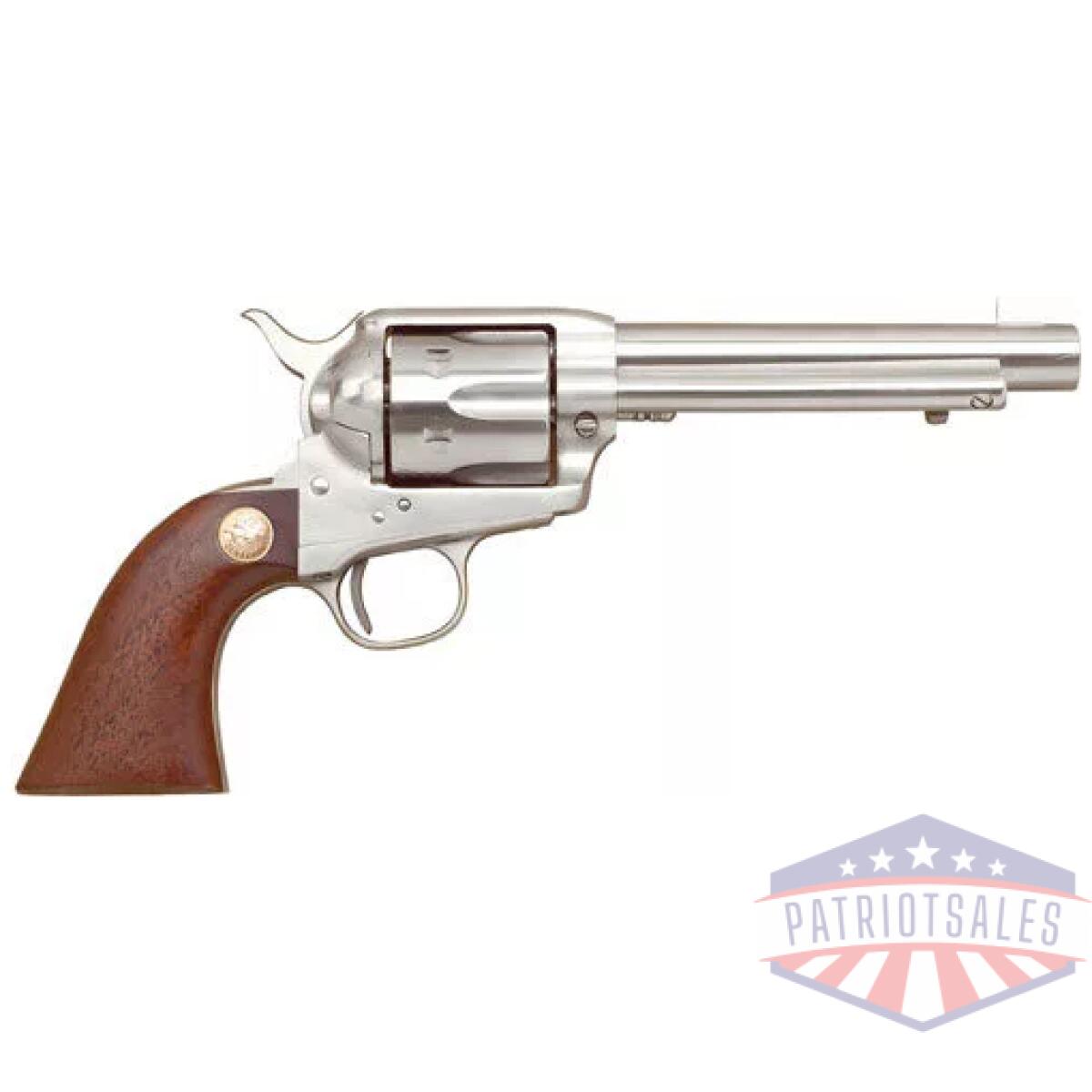 Cimarron p-model 38spl/357mag - pw 5. 5" fs stainless walnut - image 1