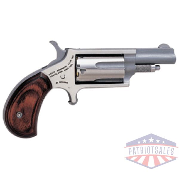 NAA MINI-REVOLVR 22WMR 1-5/8" - S/S MATTE WOOD