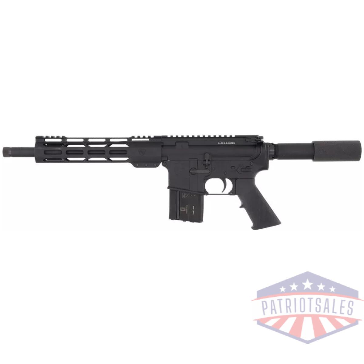 Gphi65nb_left - alexander pistol 6. 5 grendel - highlander standard 11" 10rd - gphi65nb left