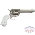 CIMARRON GEORGE PATTON V2 45LC - PW FS 4.75" ENGRAVED NICKEL