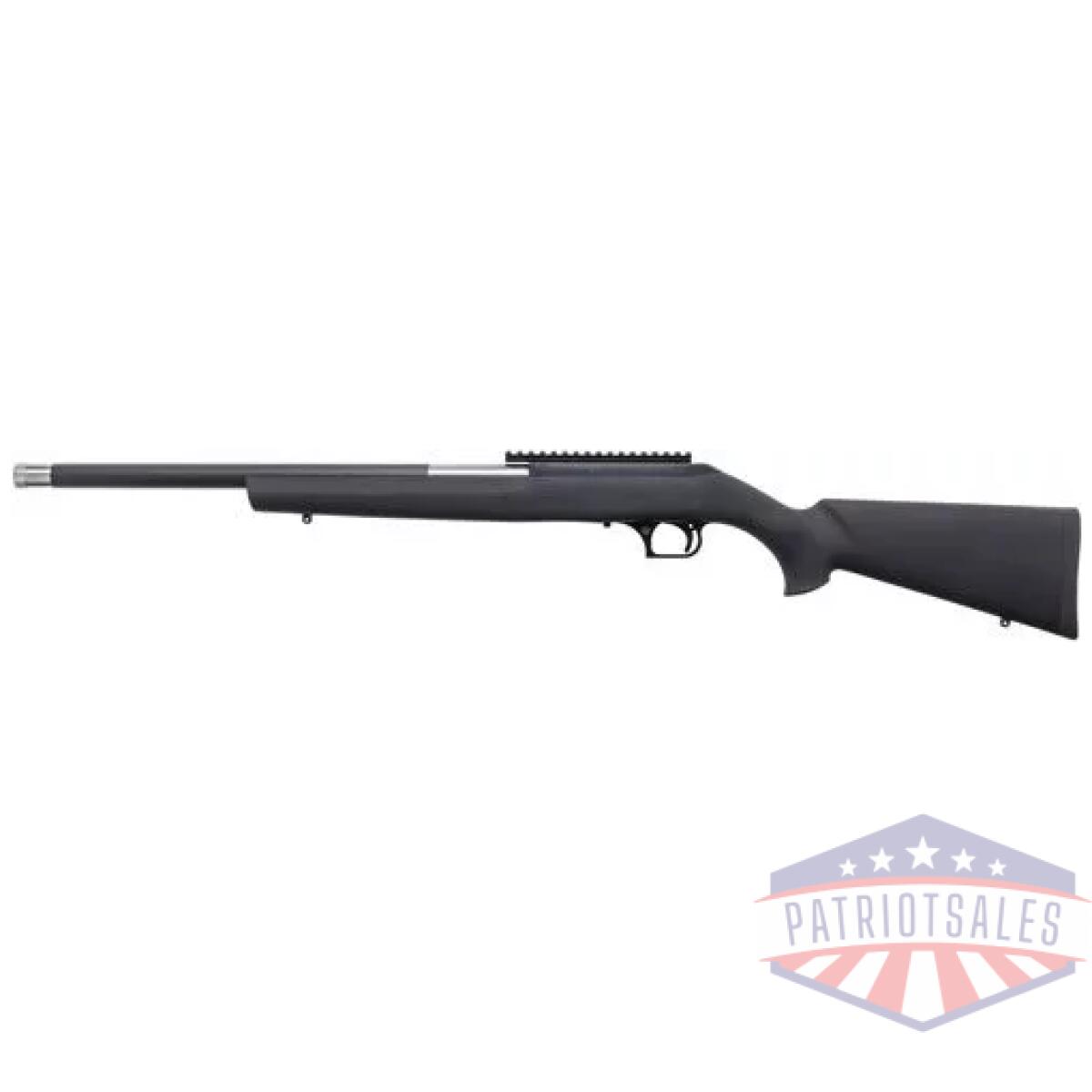 Gsba17hmh_left - magnum research magnum lite - 17hmr straight pull 19" hogue - gsba17hmh left