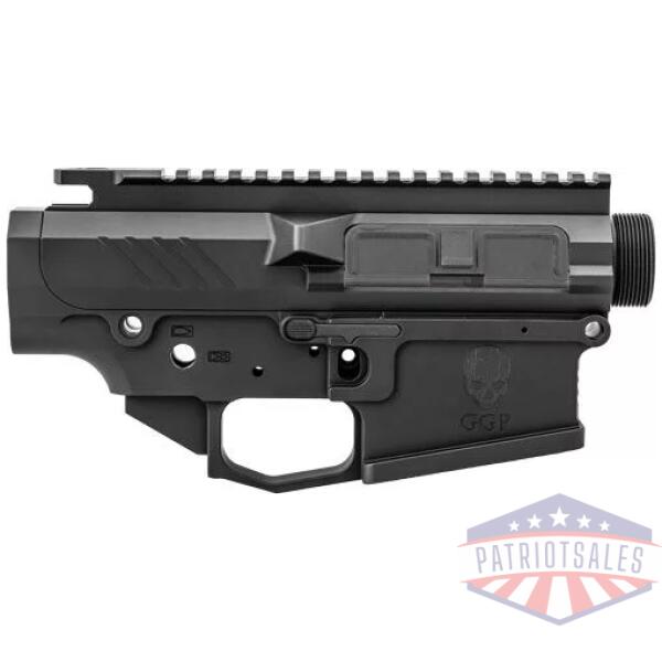 GREY GHOST PREC MKII AR-10 - RECEIVER SET BILLET BLACK