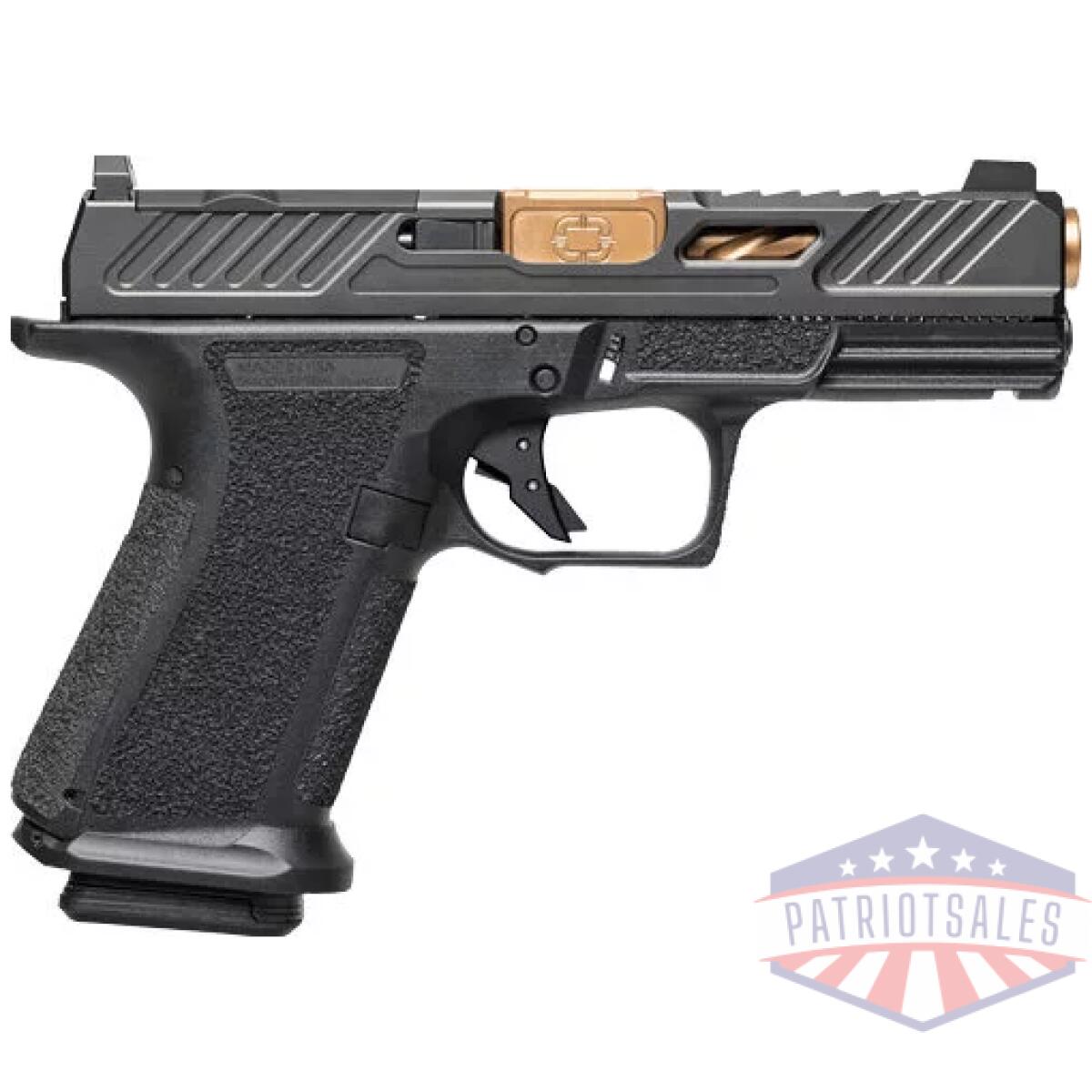 Shadow systems mr920 elite 9mm - 10rd optic cut bronze bbl - image 1