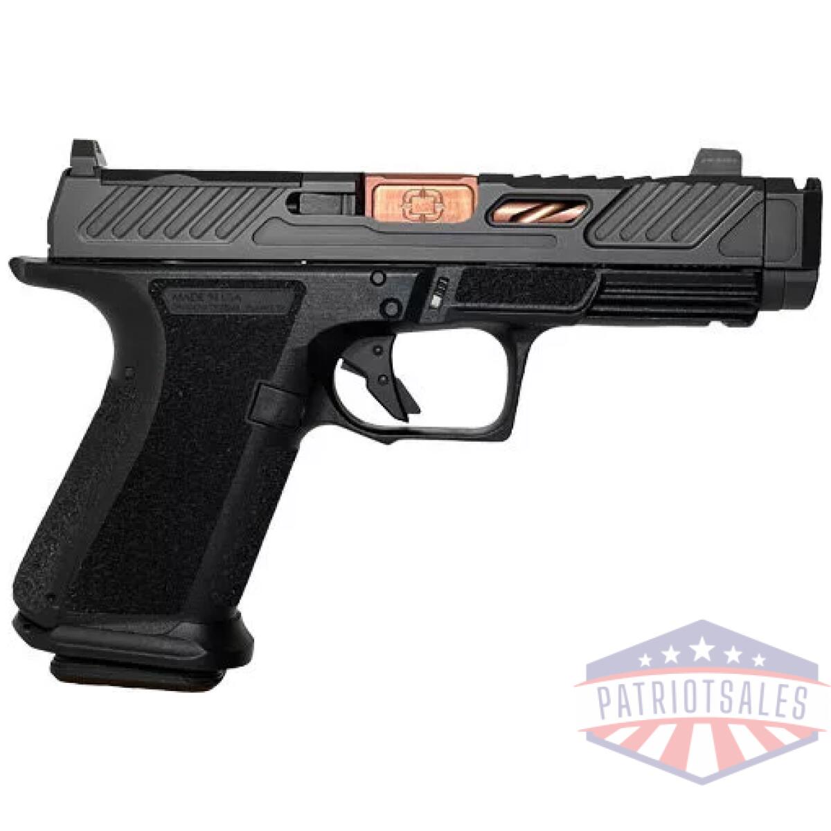 Gss1239 - shadow systems mr920p elite 9m - 10rd optic ct compensated brnz - gss1239