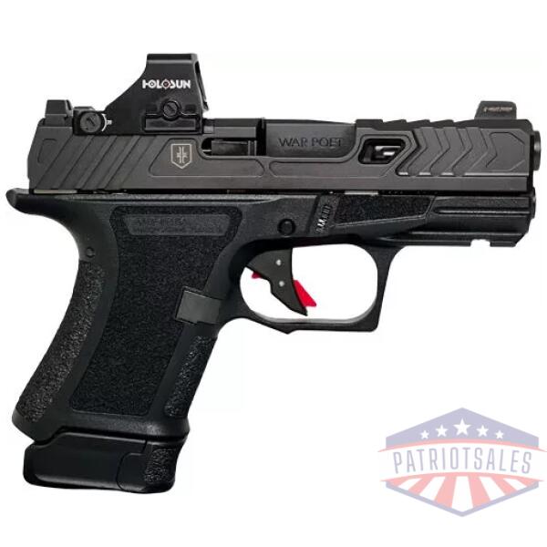 SHADOW SYSTEMS WAR POET CR920 - 9MM HOLOSUN 507K FLUTED BLACK