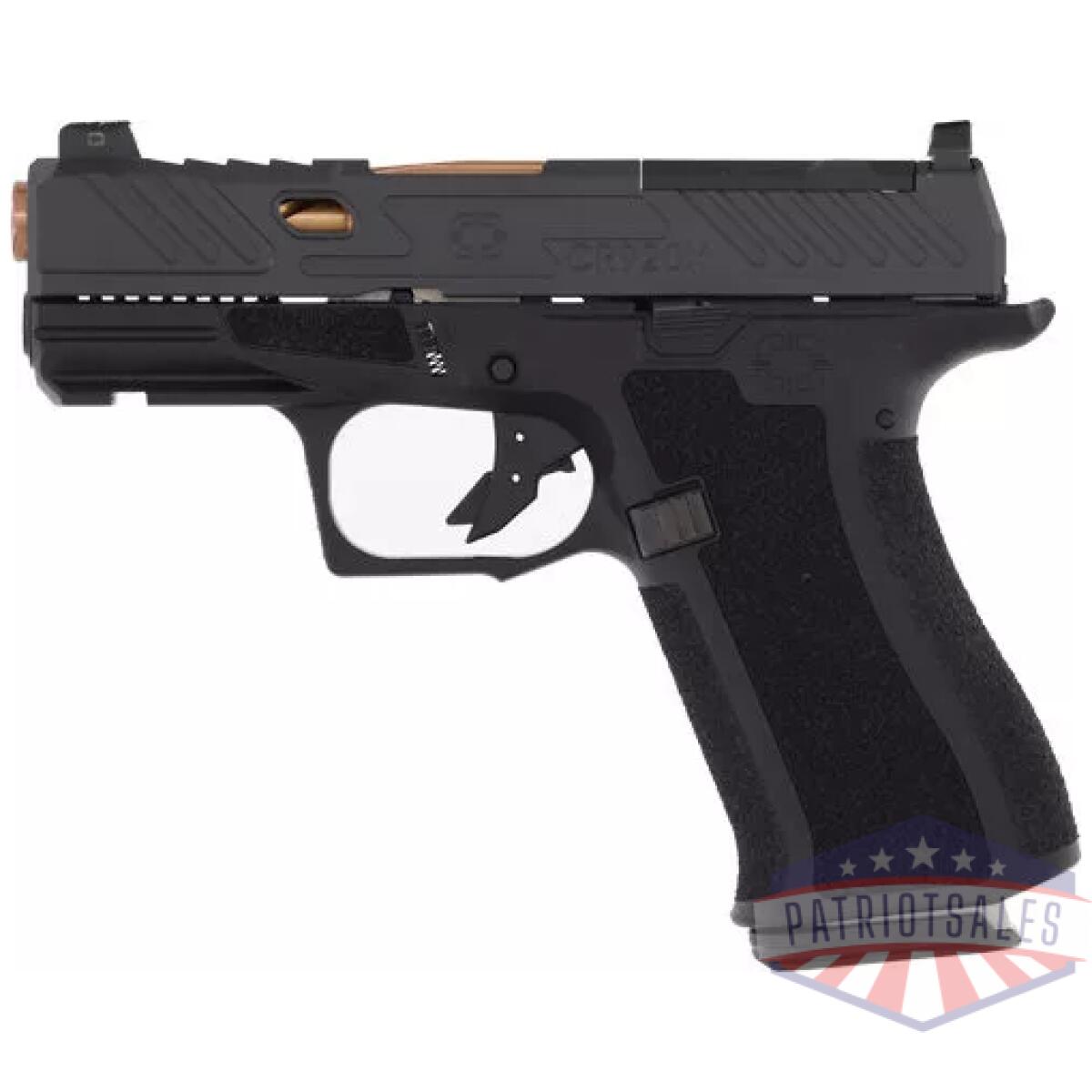 Gss5039_left - shadow systems cr920x elite 9m - 10 rd optic ct fluted brnz bbl - gss5039 left
