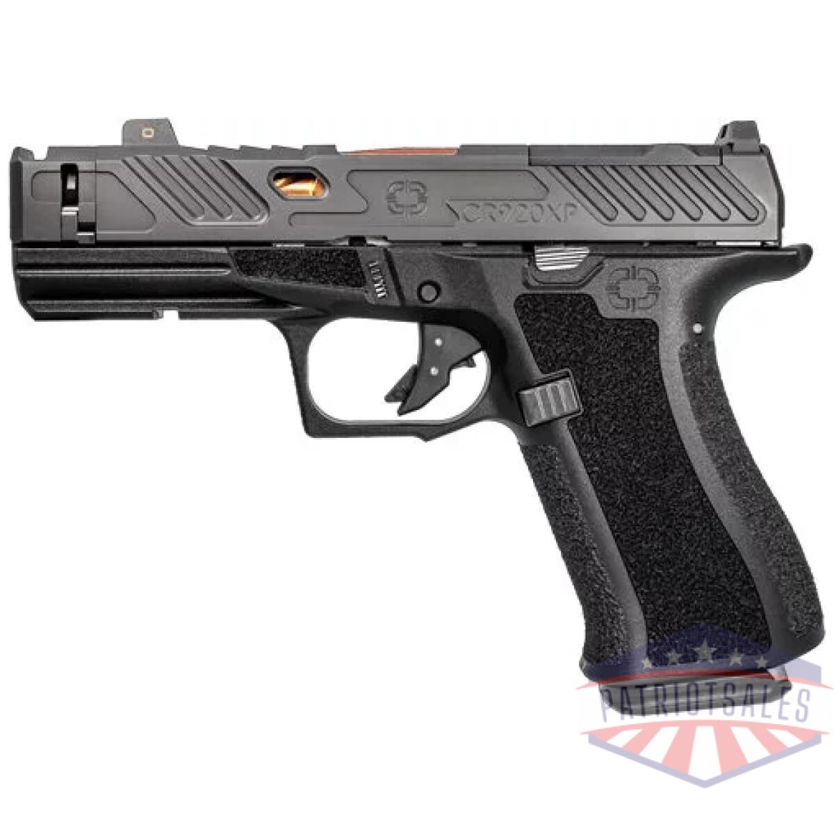 Gss5211 - shadow systems cr920xp elite - 9mm optic ct comp bronze bbl - gss5211