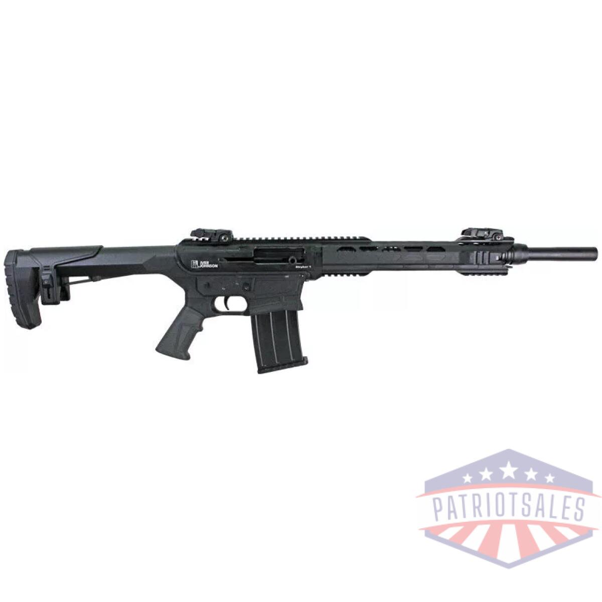 Gstryker1 - iver johnson stryker 1 ar12 - 12ga 3" 20" pistol grip black - gstryker1