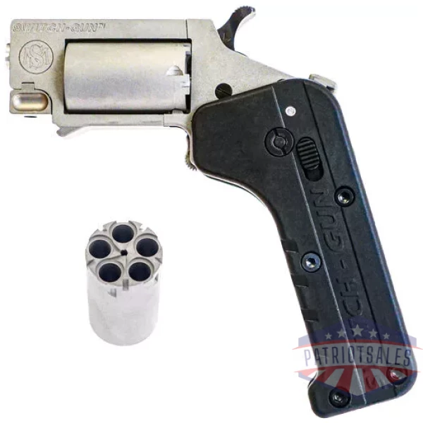 STAND MFG SWITCH GUN 22 MAG/LR - 5 SHOT STAINLESS CAN BE FOLDED