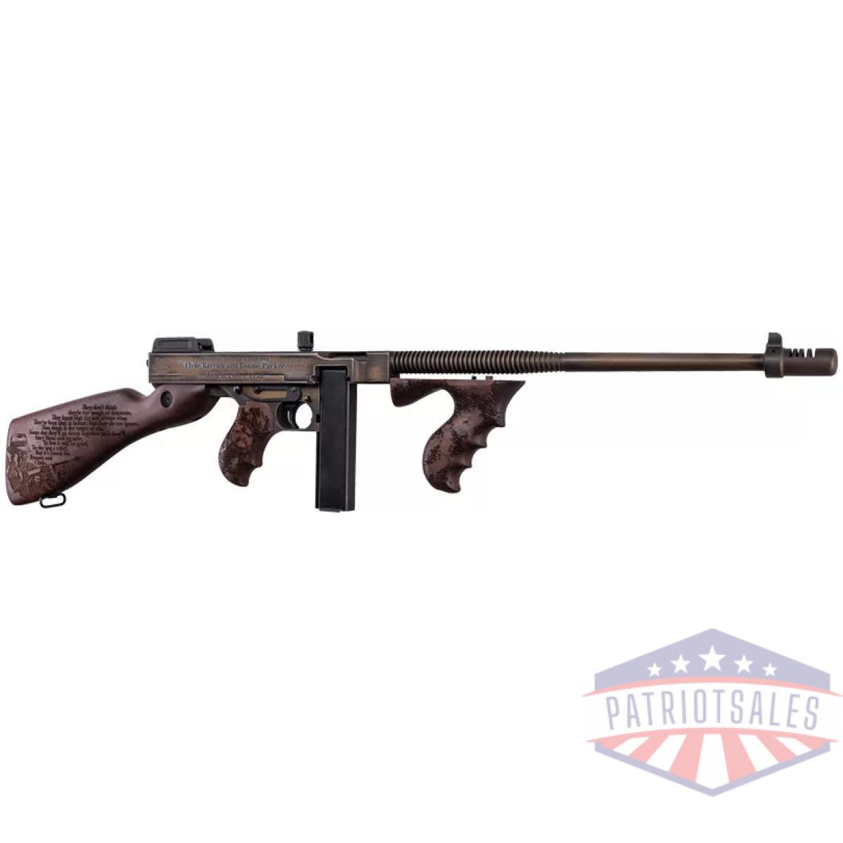 Gt150dc6 - thompson 1927a1 45acp carbine - 18" bonnie & clyde edition - gt150dc6