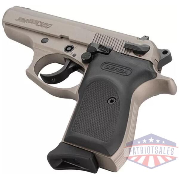 BERSA THUNDER PLUS 380ACP FS - 15+1 SHOT SATIN NICKEL SYN