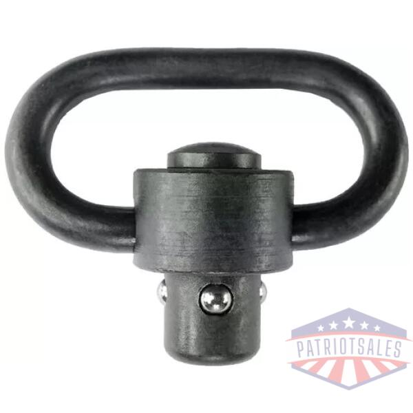 GROVTEC SINGLE HD PUSH BUTTON - SWIVEL BLACK 1 1/2" 1-PACK