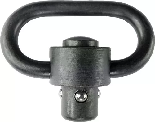 GROVTEC SINGLE HD PUSH BUTTON - SWIVEL BLACK 1 1/2" 1-PACK