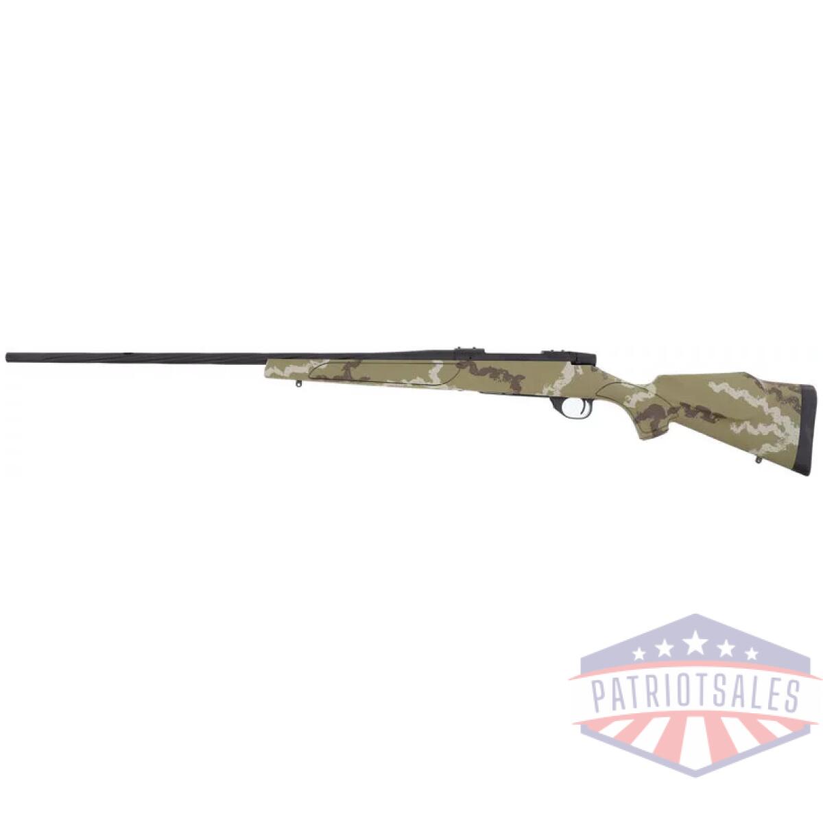 Gvhh257wr6b_left - weatherby vanguard outfitter - 257 wby 26" w/mb blk cera/brn - gvhh257wr6b left
