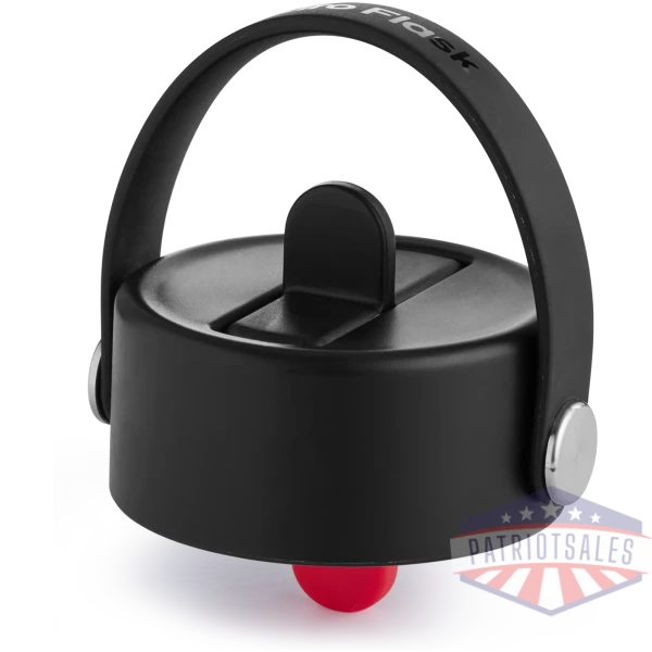 Wide Mouth Flex Straw Cap - Black