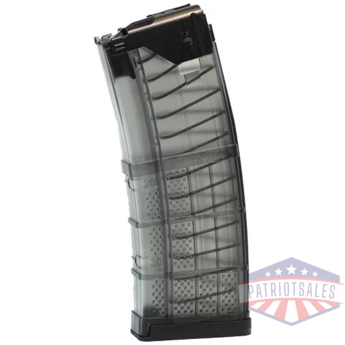 L5g230smk - lancer magazine l5awm ar-15 - 5. 56x45 30rd trans smoke gen2 - l5g230smk