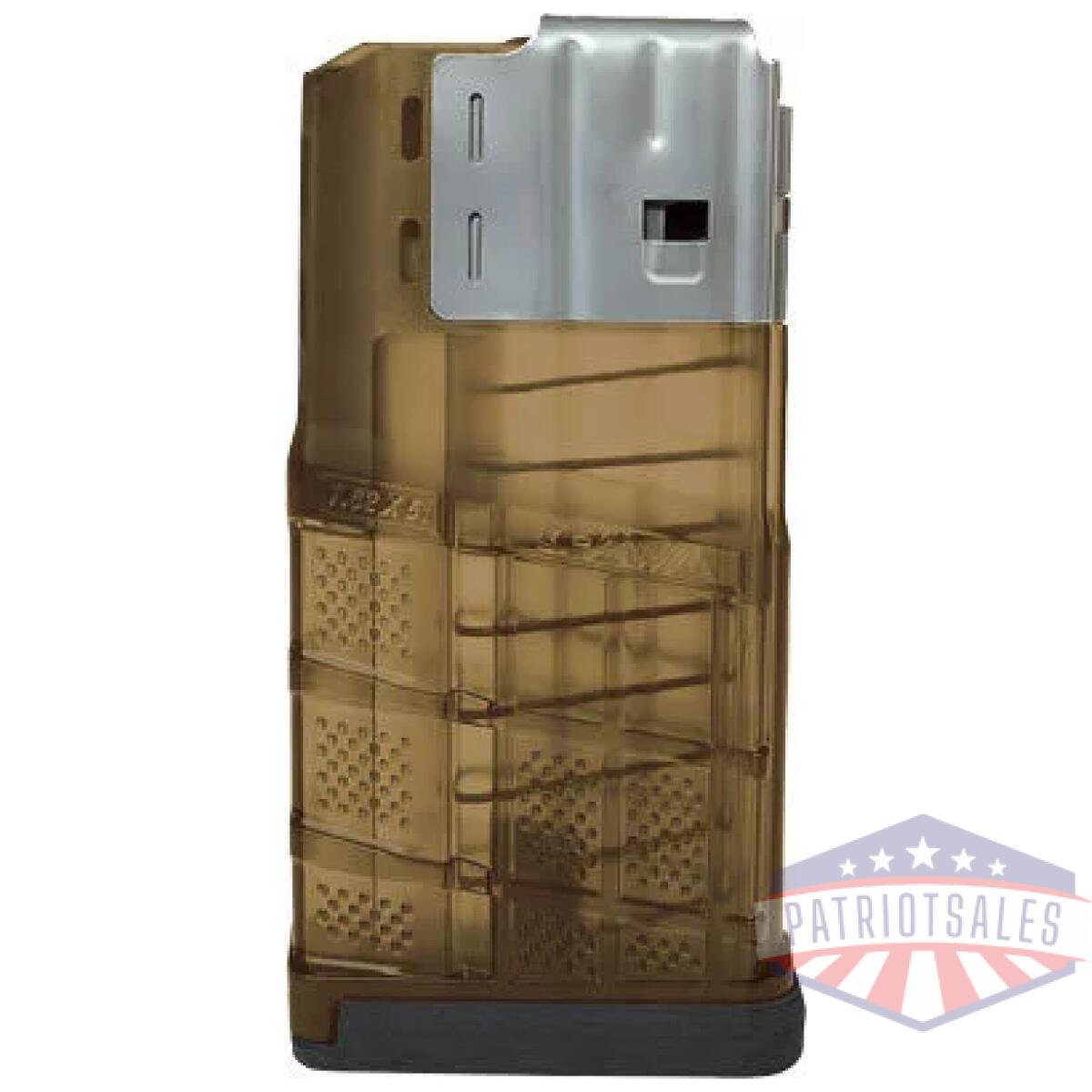 L720tde - lancer magazine l7awm sr-25 - 7. 62x51 20rd translucent fde - l720tde