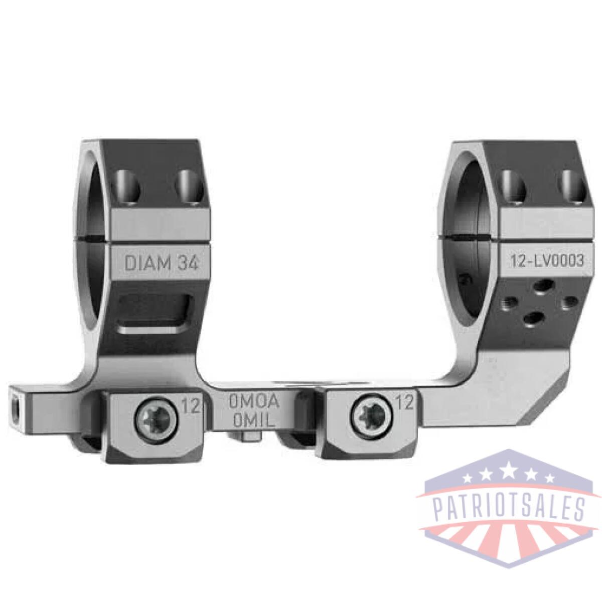 Lv0003_profile_1 - audere scope mount levitas - cantilever 34mm 0moa - lv0003 profile 1