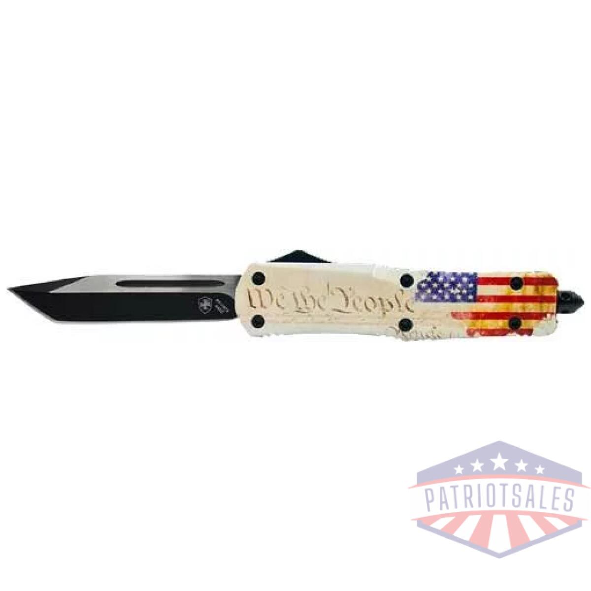 Lwtp231_1 - templar knife large otf we the - people 3. 5" black tanto - lwtp231 1