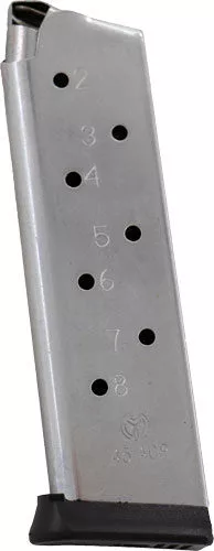 METALFORM MAGAZINE 1911 GOVT. - 45ACP 8RD S/S REMOVABLE BASE