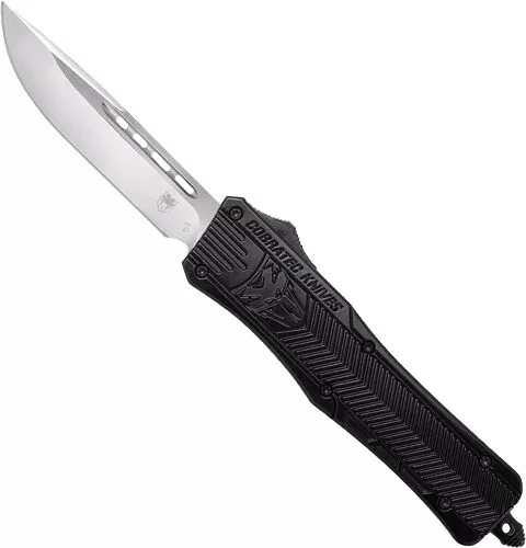 COBRATEC MEDIUM CTK1 OTF - BLACK 3" DROP POINT