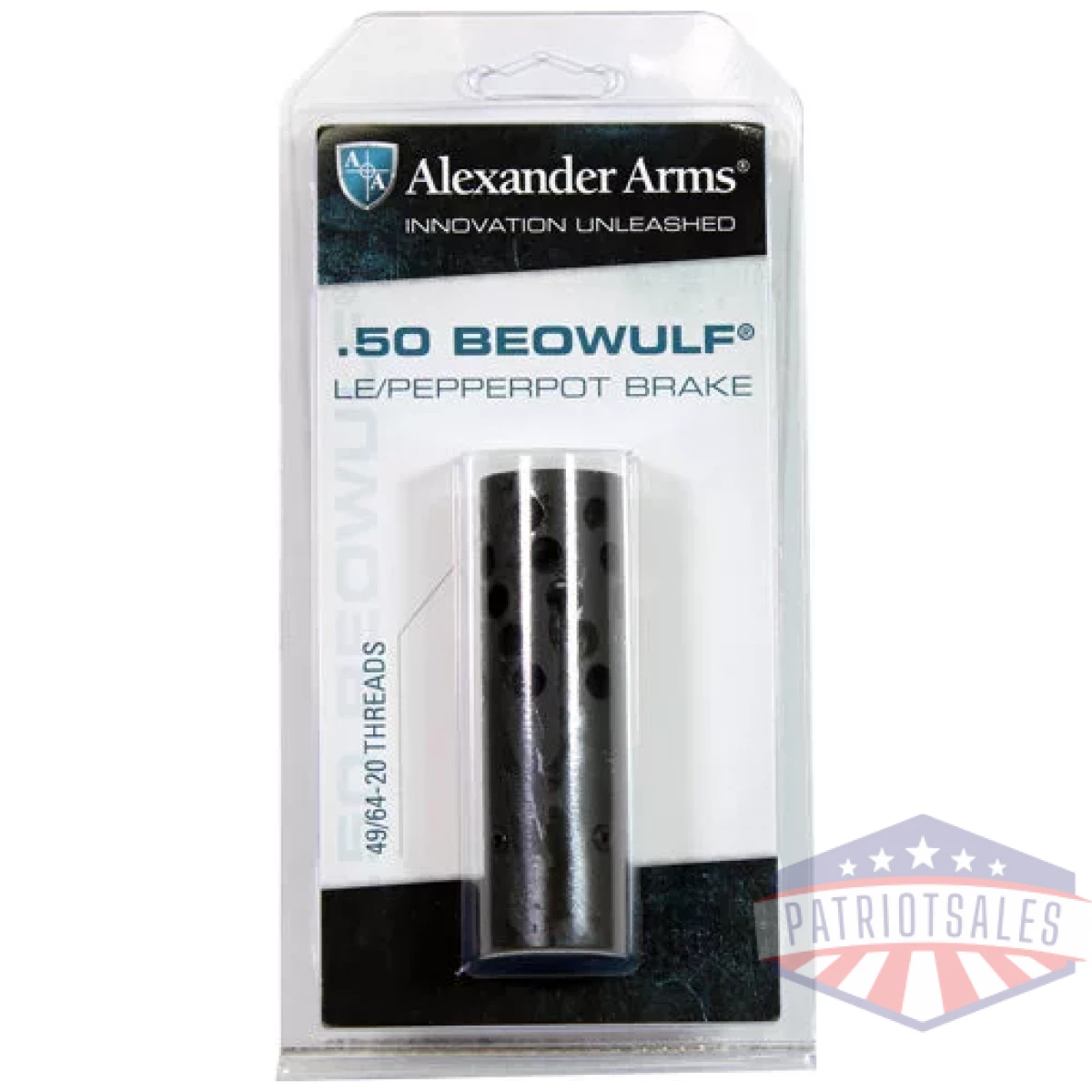 Alexander 50 beowulf le pepper - pot threaded muzzle brake - image 2