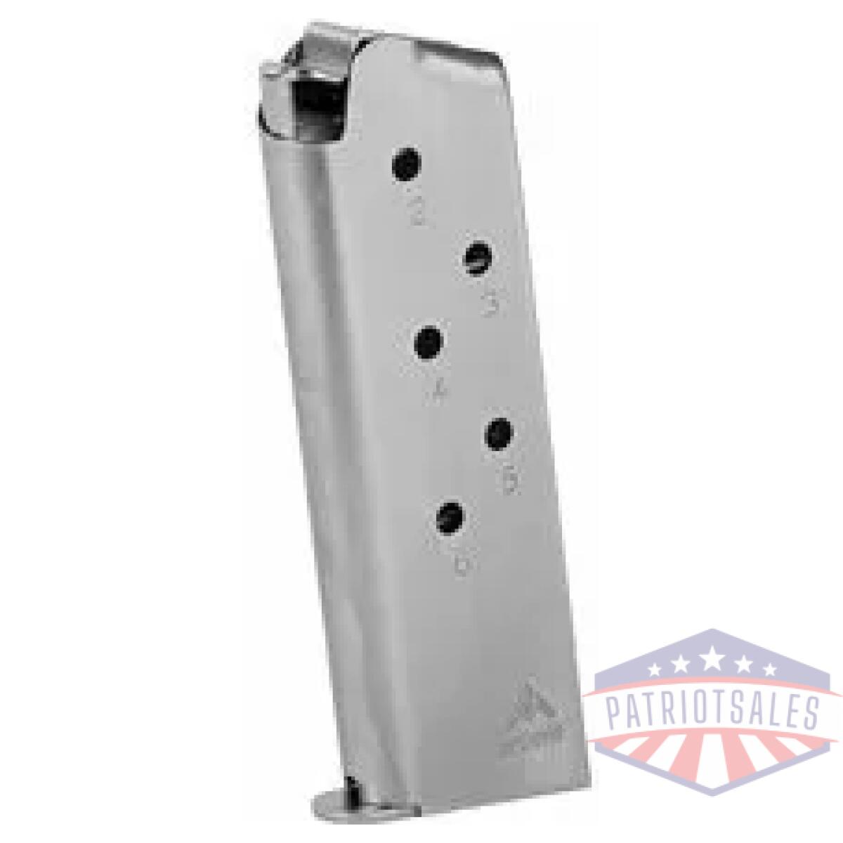 Mcgco4506n_1 - mec-gar mag colt officer 45 6rd nkl - mcgco4506n 1