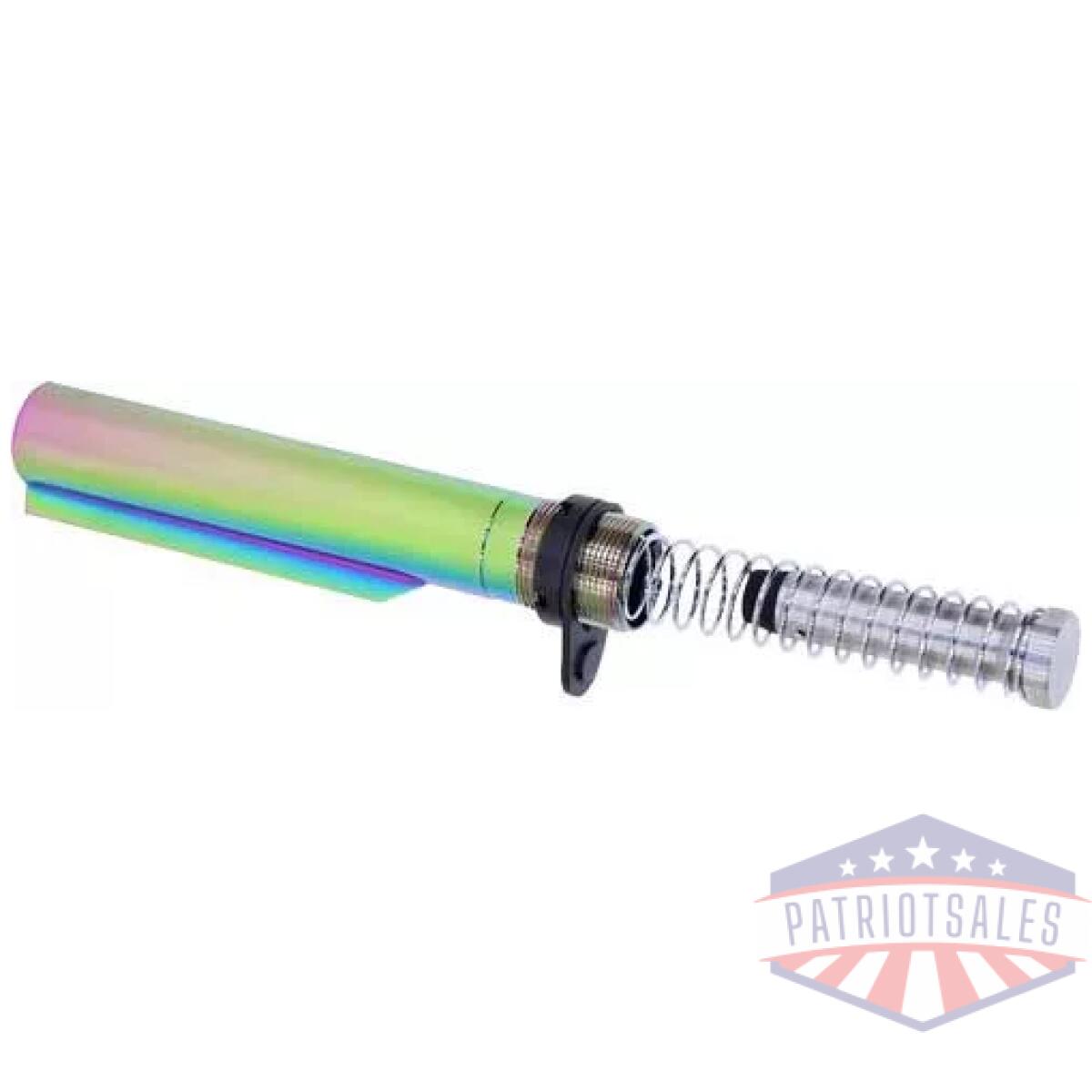 Miltubesetrpvd - guntec ar15 mil-spec buffer - tube set rainbow pvd coated - miltubesetrpvd