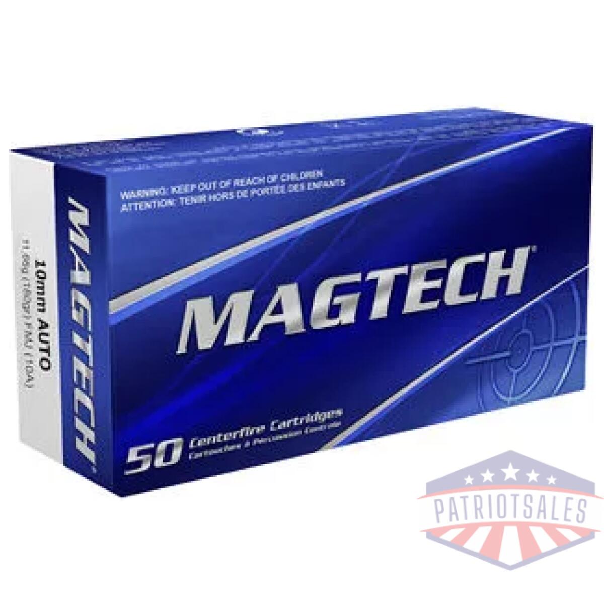 Mt10a_1 - magtech 10mm 180gr fmj 50/1000 - mt10a 1