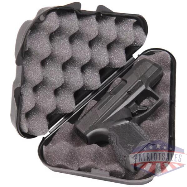 MTM PISTOL STORAGE CASE SMALL - LOCKABLE BLACK