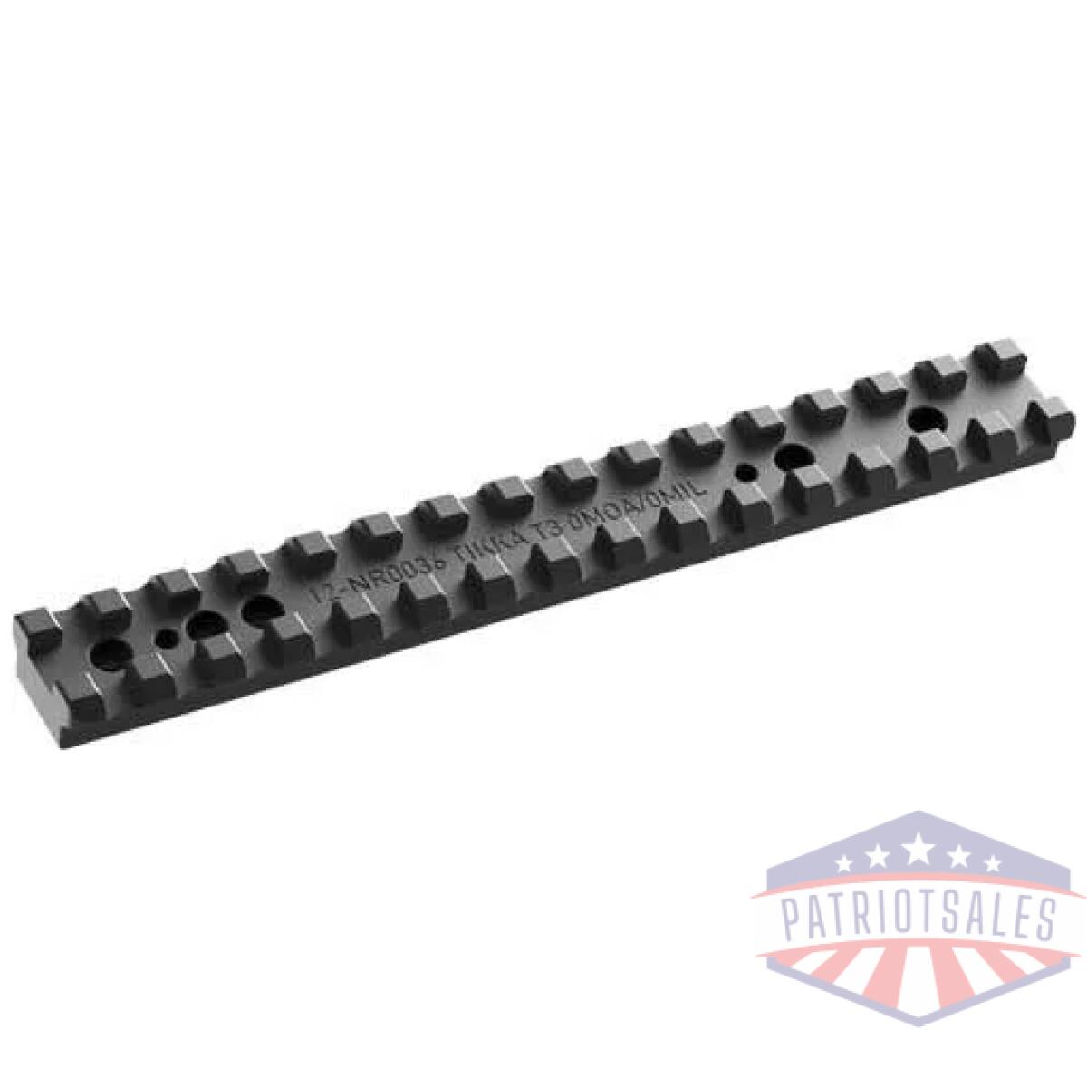 Nr0036_1 - audere nato rail tikka t3/t3x - 0 moa black - nr0036 1