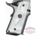 PACHMAYR GRIPS 1911 FULL SIZE - WHITE PEARL SMOOTH