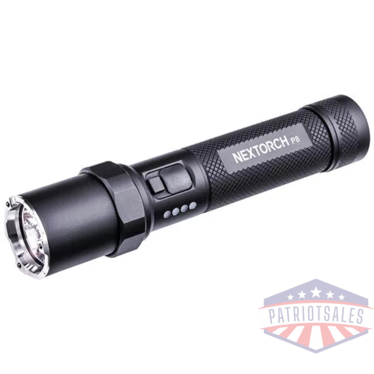 P8 - nextorch p8 high output - flashlight 1300 lum white - p8