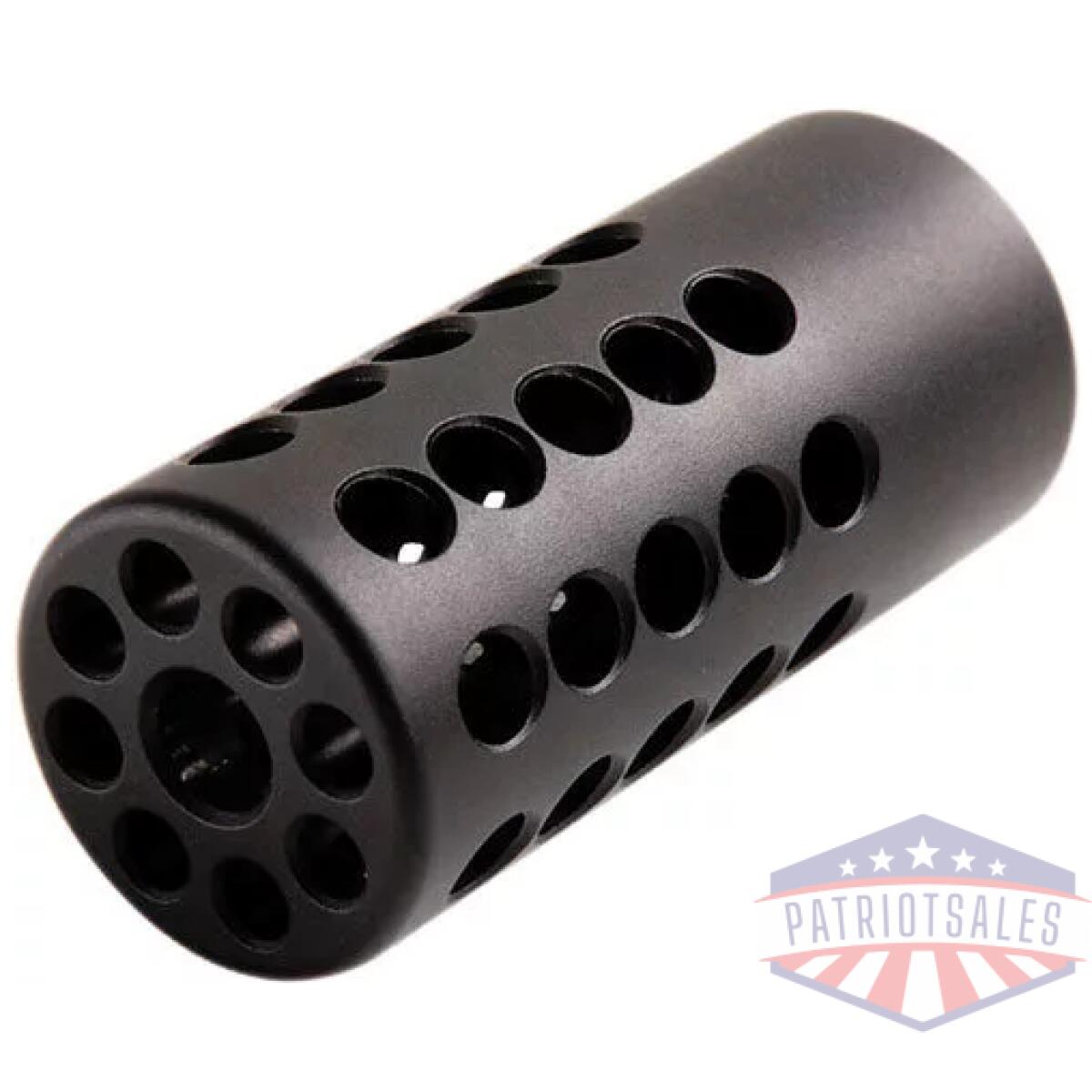 Plcmpmb - tacsol compensator 1" 22lr - 1/2x28 tpi matte black - plcmpmb